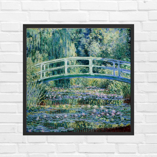 Water Lilies and Japanese Bridge by Claude Monet (1899) - Think Big Dream Big Publishing