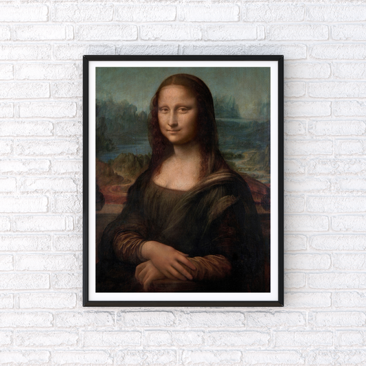 Portrait of Mona Lisa del Giocondo by Leonardo Da Vinci (1503–1506) - Think Big Dream Big Publishing