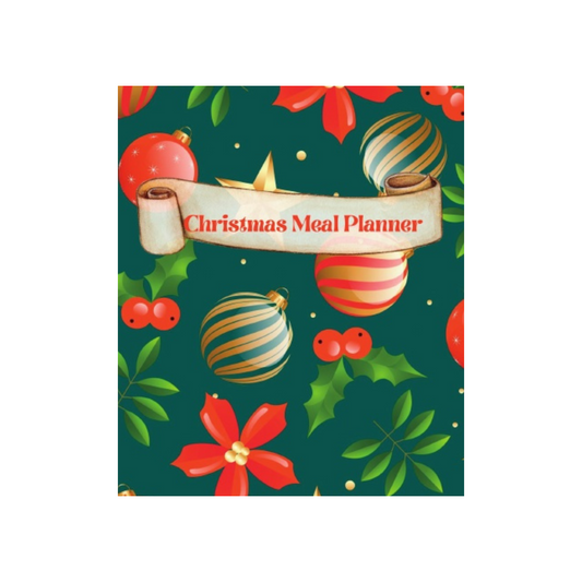 Christmas Meal Planner - Think Big Dream Big Publishing