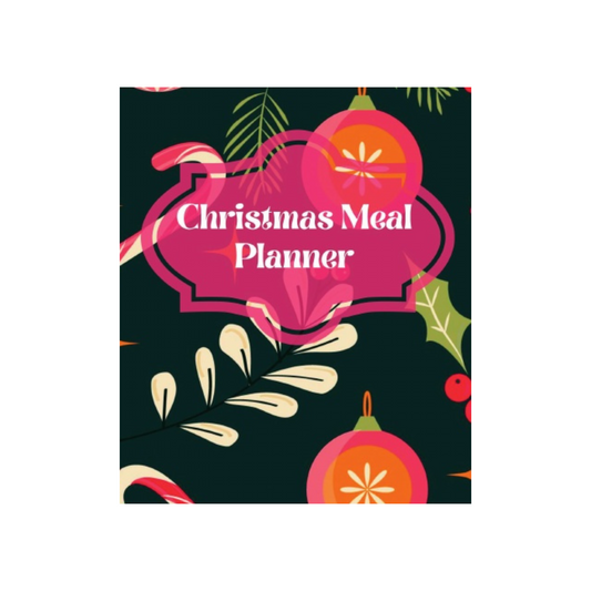 Christmas Meal Planner - Think Big Dream Big Publishing