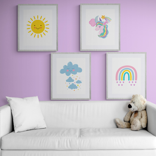 Rainbow Wall Art Bundle - Think Big Dream Big Publishing