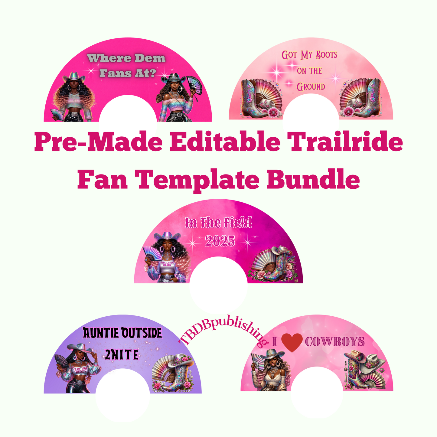 Trailride fan, custom clacking fan, clacking fan for line dancing, raver fan, rave fans, black cowgirl fan, black cowgirl, trailride, clack fan, handheld fan, large folding fan, trailride fans, etsy, etsy download