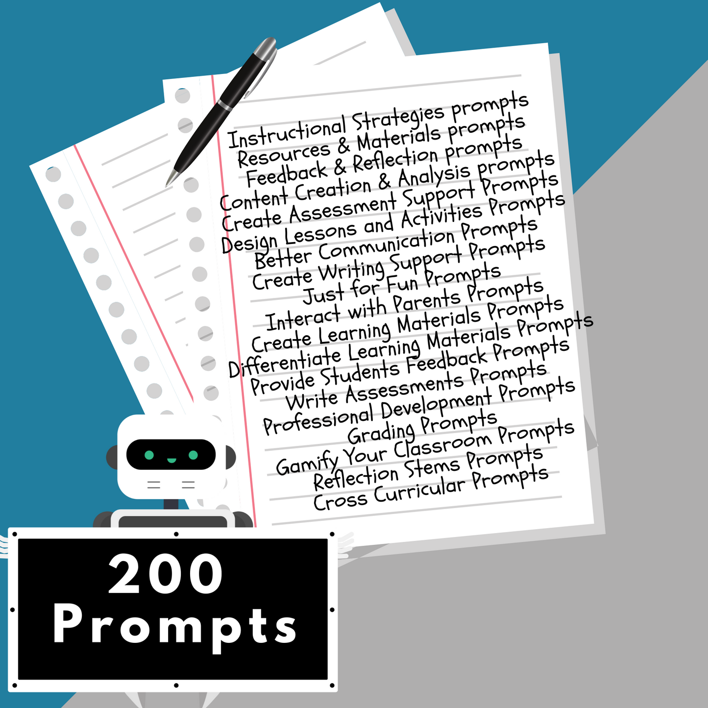 ChatGPT Prompts for Teachers | ChatGPT for Teachers | ChatGPT Pro | ChatGPT Prompts - Think Big Dream Big Publishing