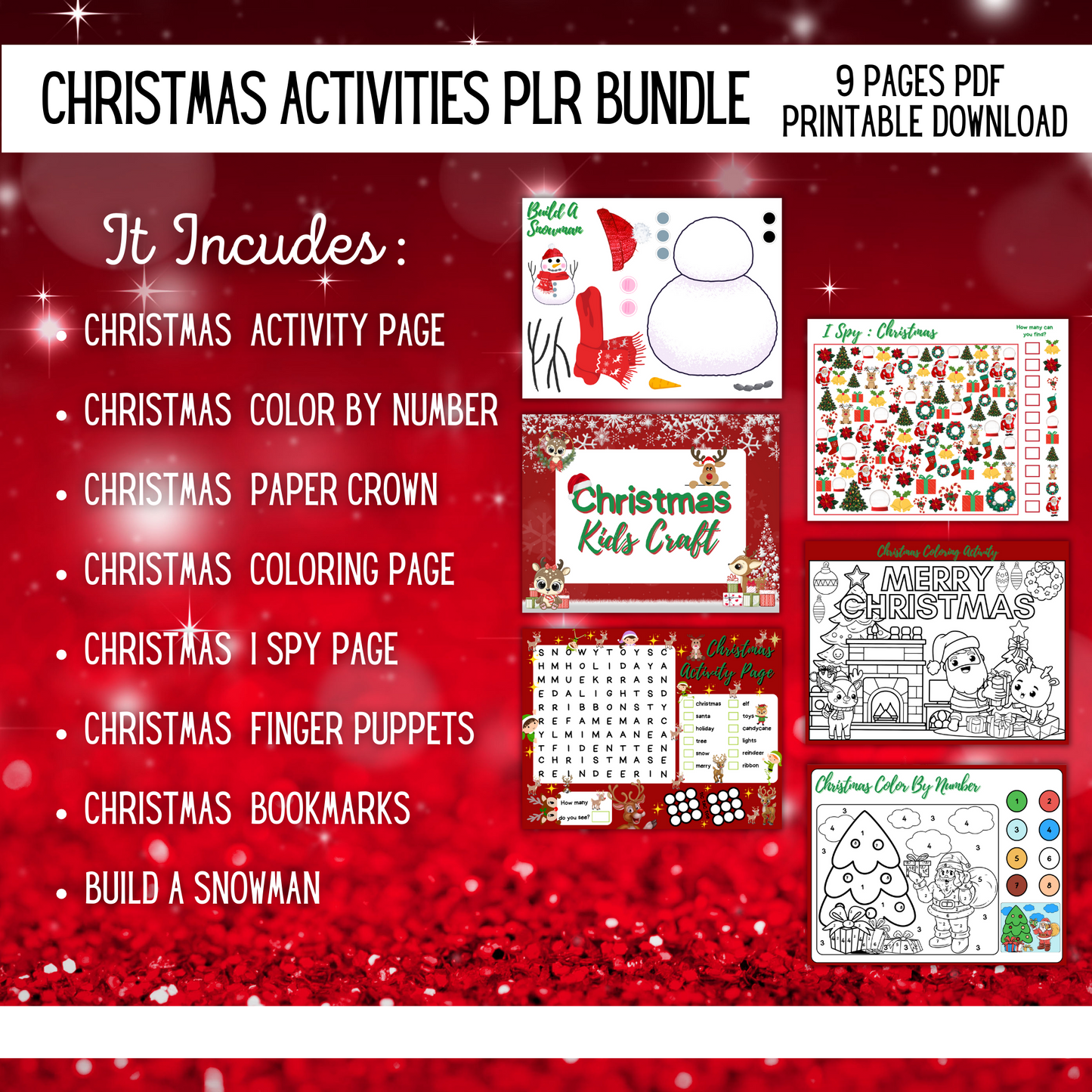 christmas activities, christmas puzzles, christmas plr, plr content, plr hustle, plr template, plr canva template, christmas activities plrs, plr activities, printable plr template, etsy, etsy downloads, etsy plr