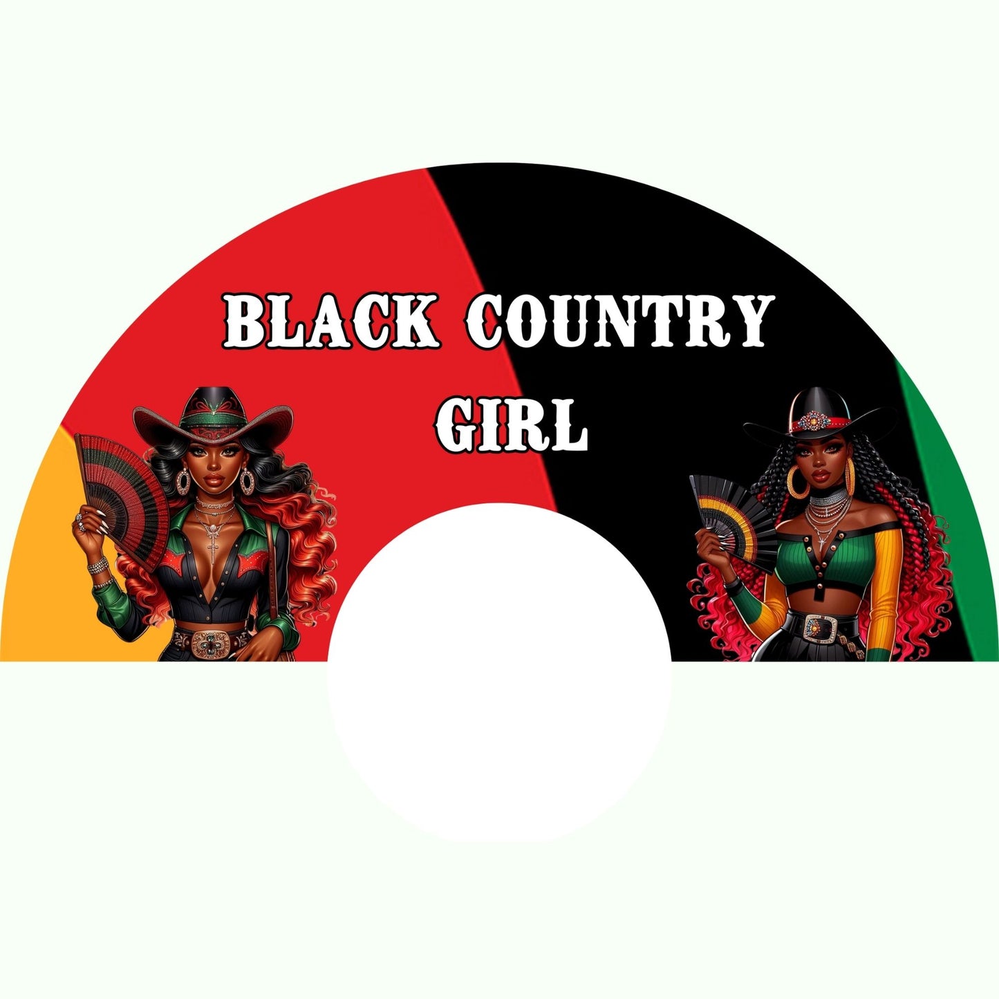 Trailride fan, custom clacking fan, clacking fan for line dancing, raver fan, rave fans, black cowgirl fan, black cowgirl, trailride, clack fan, handheld fan, large folding fan, trailride fans, etsy, etsy download