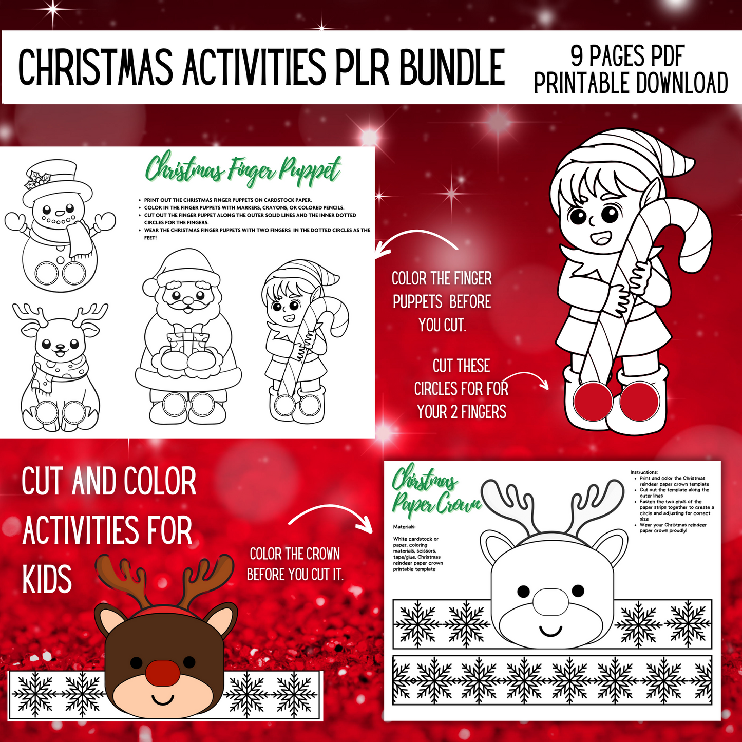 christmas activities, christmas puzzles, christmas plr, plr content, plr hustle, plr template, plr canva template, christmas activities plrs, plr activities, printable plr template, etsy, etsy downloads, etsy plr