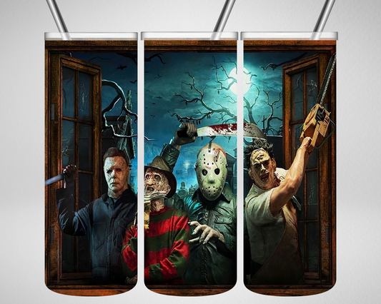 horror movies, pennywise, jason vorhees, michael myers, freddy kruger, Beverage tumbler wrap, Drink wraps, drink tumbler wrap, 20 oz tumbler, beer wrap, etsy digital products, etsy digital downloads, tumbler wrap designs, etsy sublimation designs, tumbler wraps, wrapper tumblers, tumbler vinyl, sublimation transfers, etsy tumbler, straight tumblers, digital png, tumbler wrap designs, etsy, 