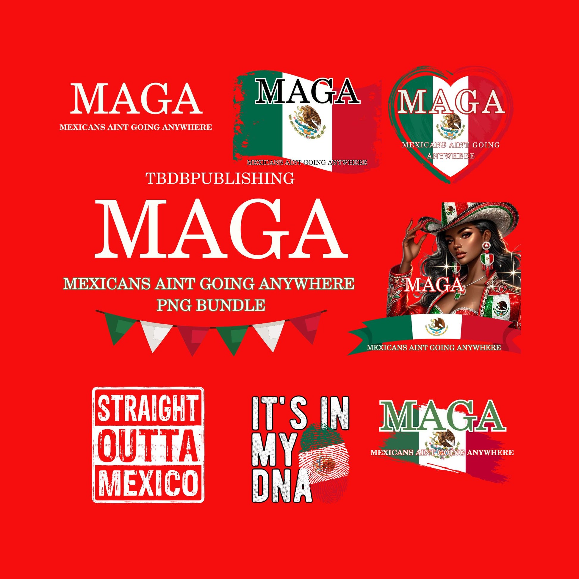 MAGA, Make America Great Again, Etsy, mass deportation, Trump, MAGA meaning, Mexico, support Mexico, Mexican Pride