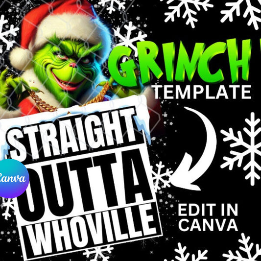 Grinchmas, grinchmas box, grinchmas eve box, Grinchmas party box, Grinchmas eve box template, grinch svg, the grinch 2, etsy, etsy download, grinch box, how the grinch stole Christmas,  Christmas templates