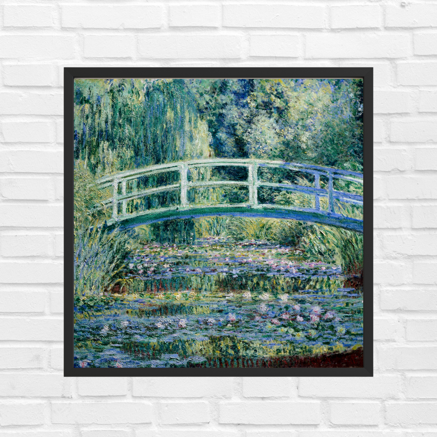 Water Lilies and Japanese Bridge by Claude Monet (1899) - Think Big Dream Big Publishing