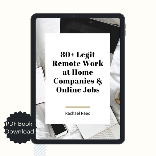 80 + Legit Remote Work At Home Companies and Online Jobs - Think Big Dream Big Publishing