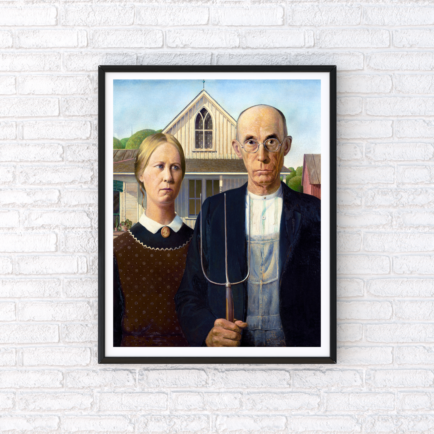 American Gothic by Grant Wood - Think Big Dream Big Publishing