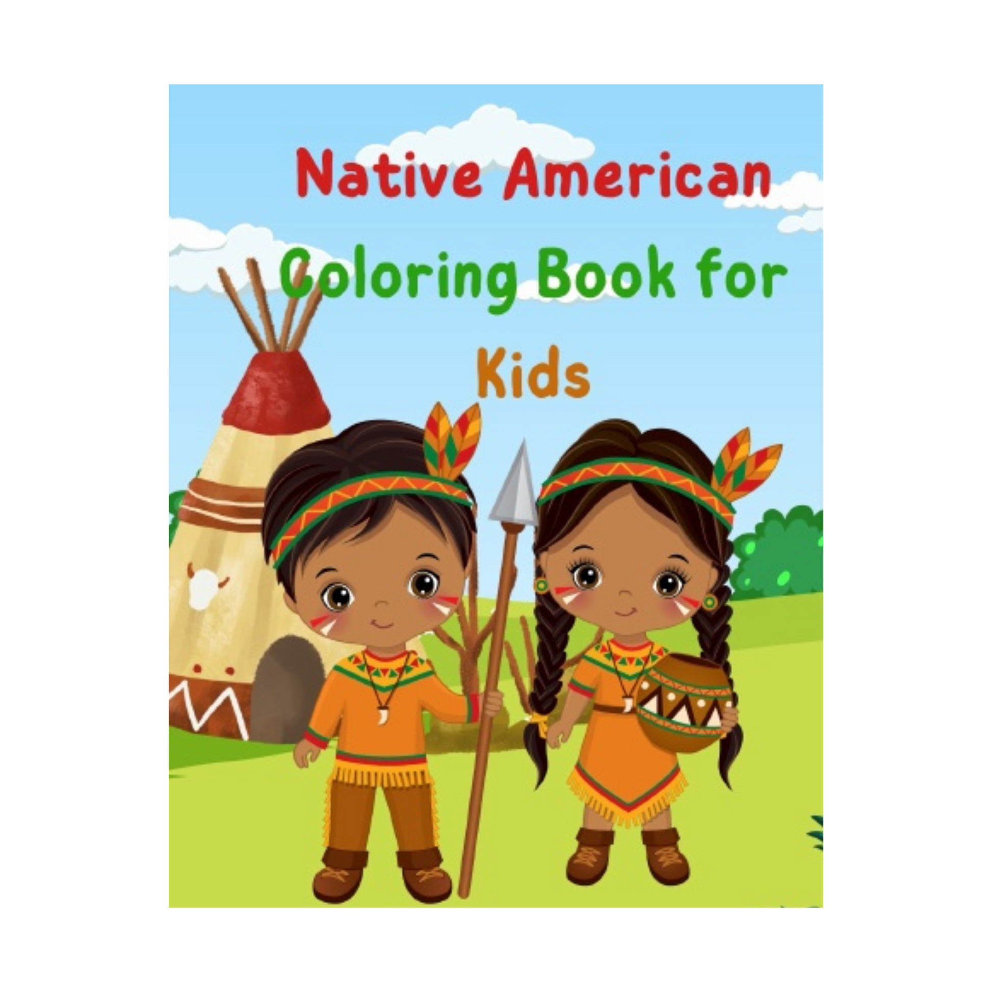native american childrens coloring books: Children Coloring and