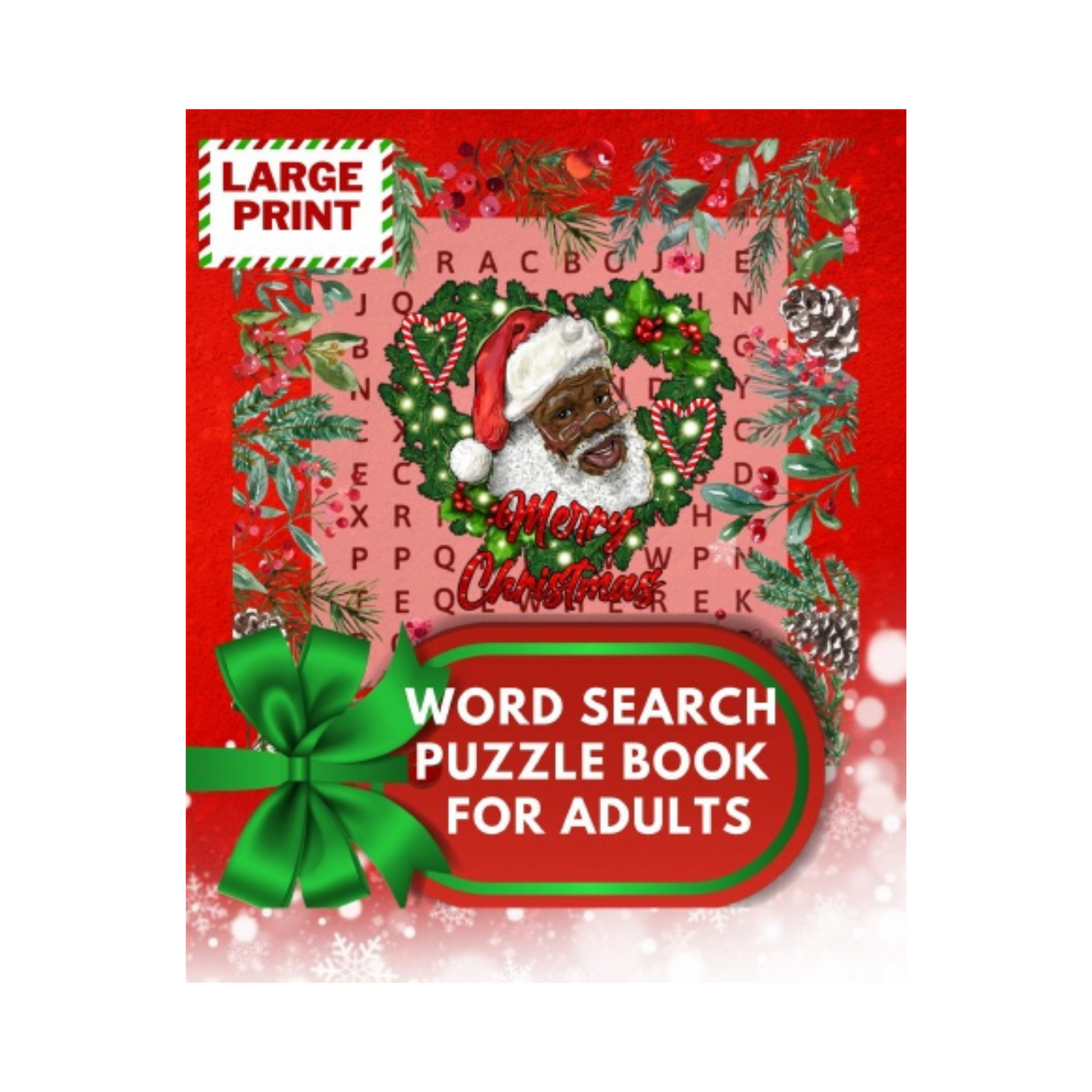 Christmas Word Search Large Print: Christmas Themed Word Find Puzzle Book for Adults and Teens - Think Big Dream Big Publishing